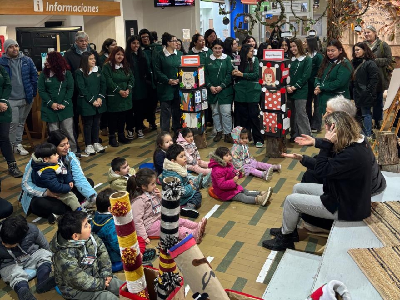 Estudiantes de Prosecución de Estudios en Educación Parvularia realizaron Intervención de Literatura Infantil
